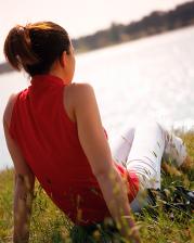 Woman relaxing